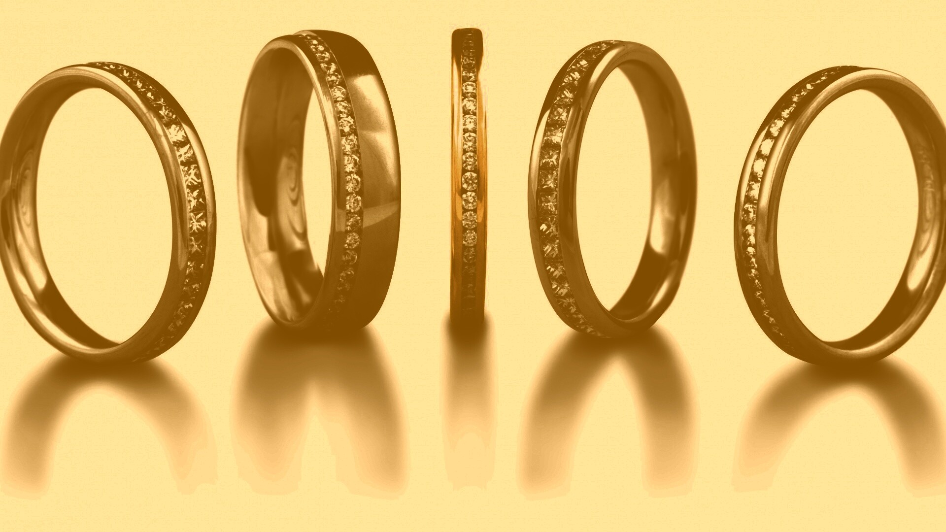 Кольца обои