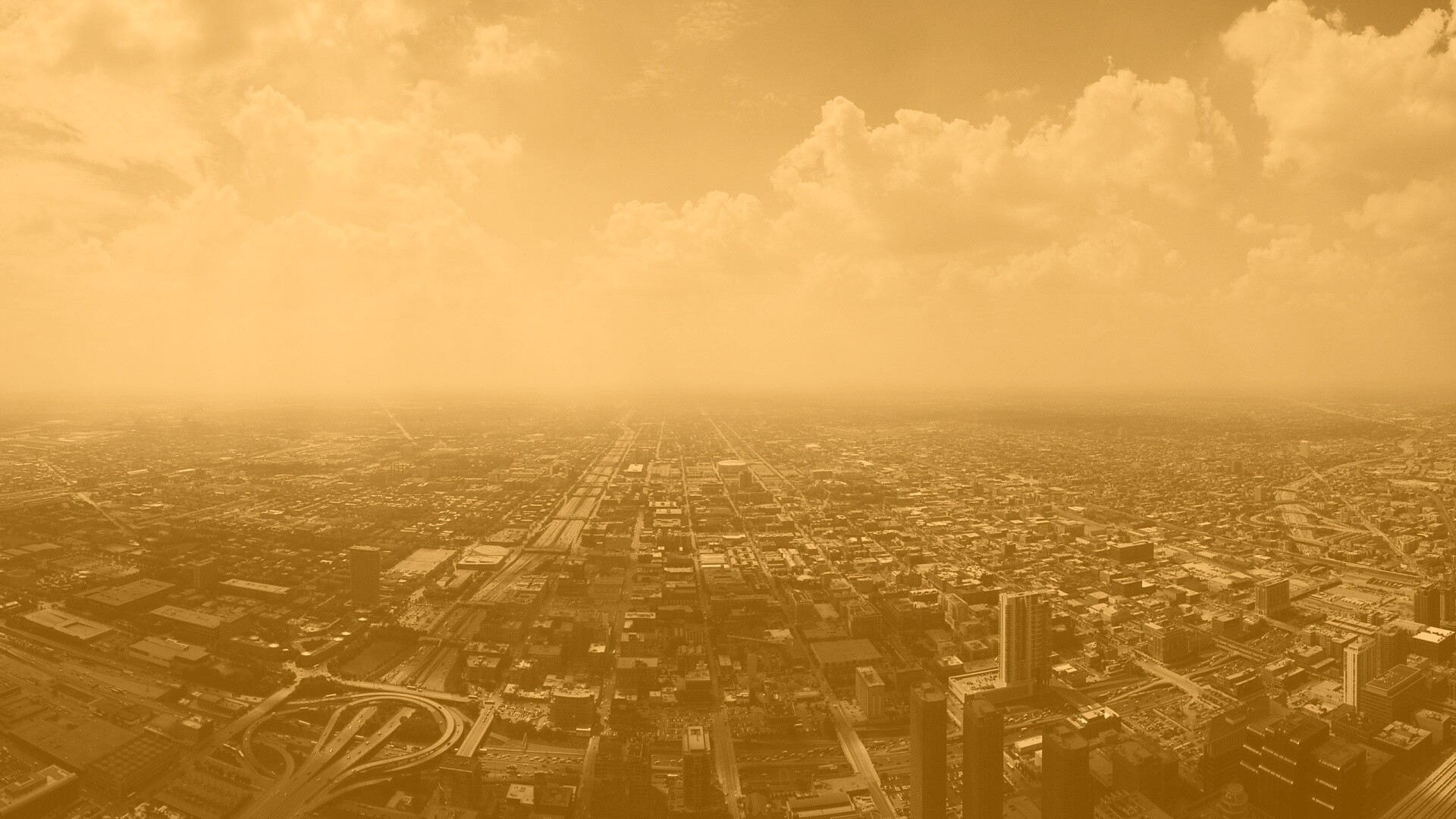 Город: вид сверху обои