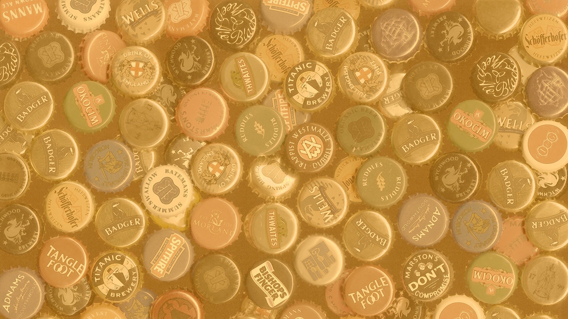 Пивные пробки обои