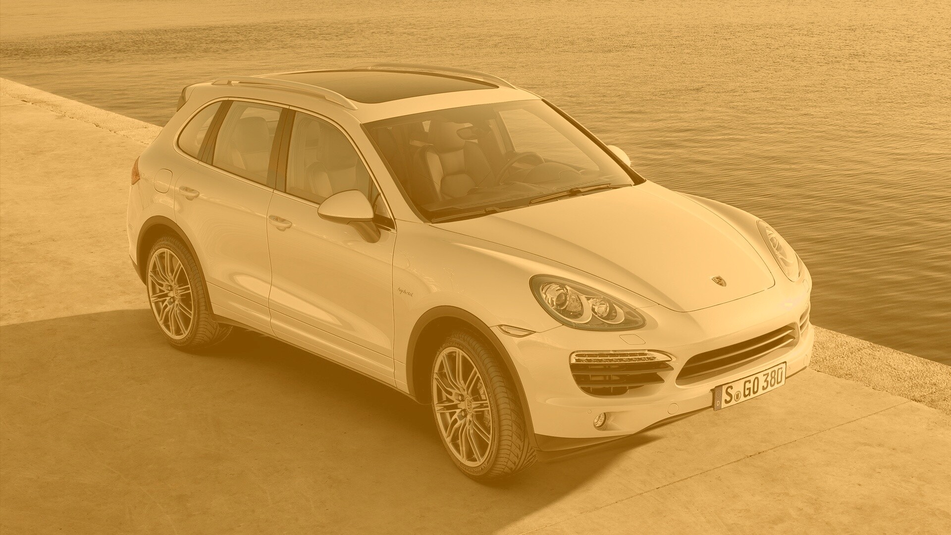Porsche cayenne обои