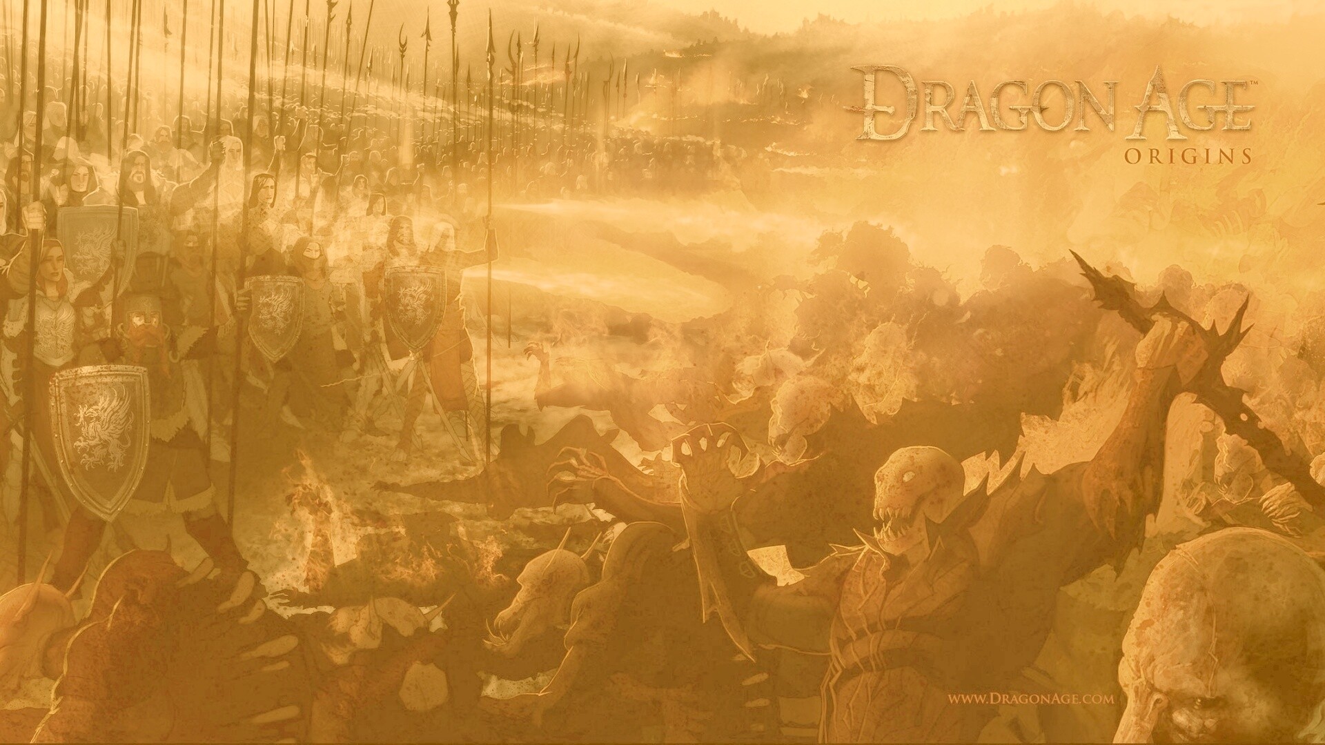 Борьба против порождений тьмы обои