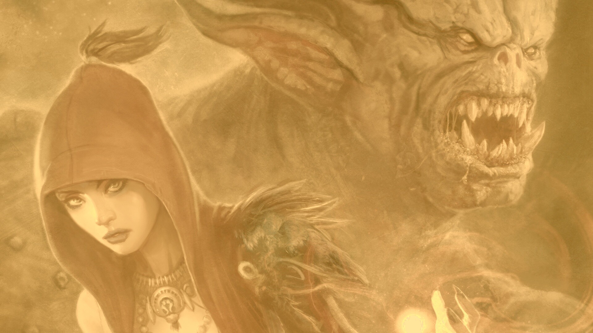 Морриган и порождение тьмы обои