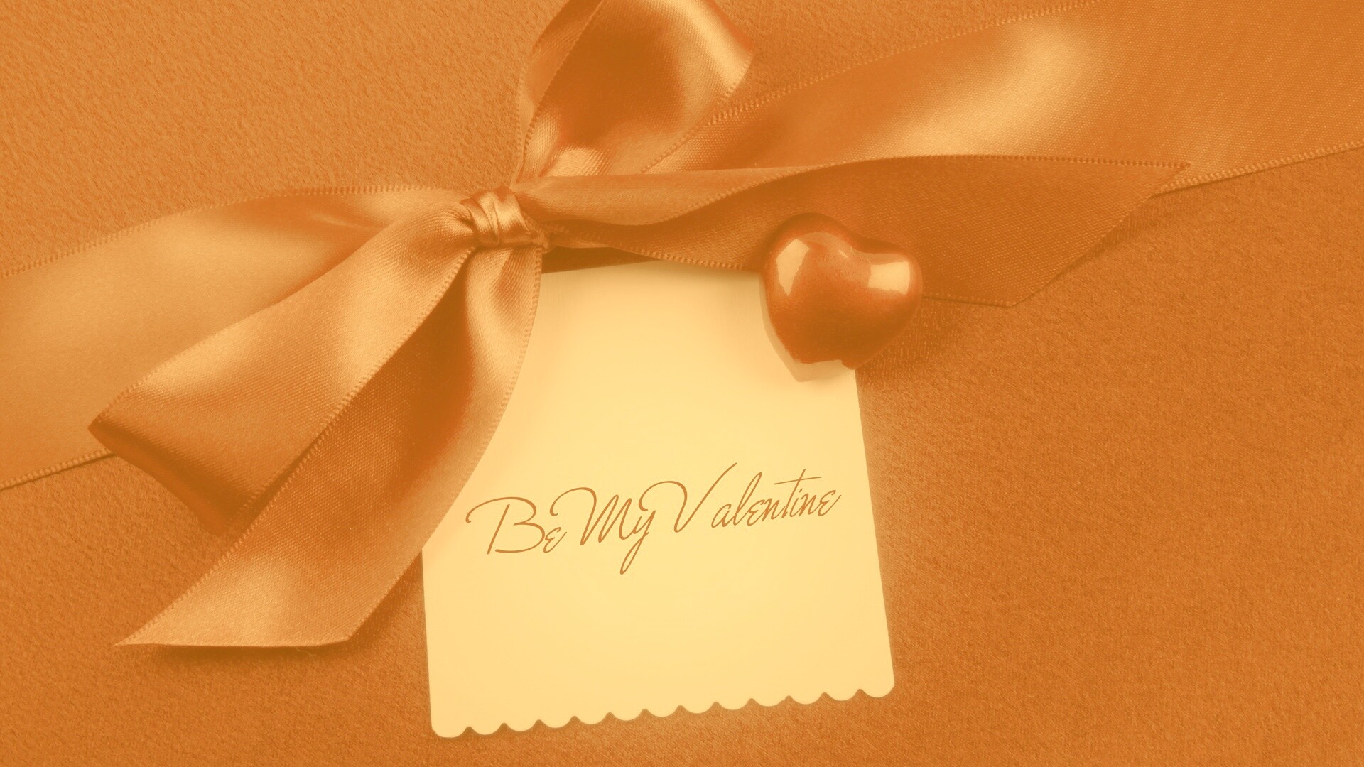 Открытка на день Святого Валентина обои