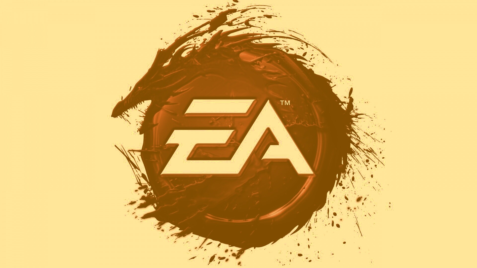 Логотип Electronic Arts из Dragon Age обои