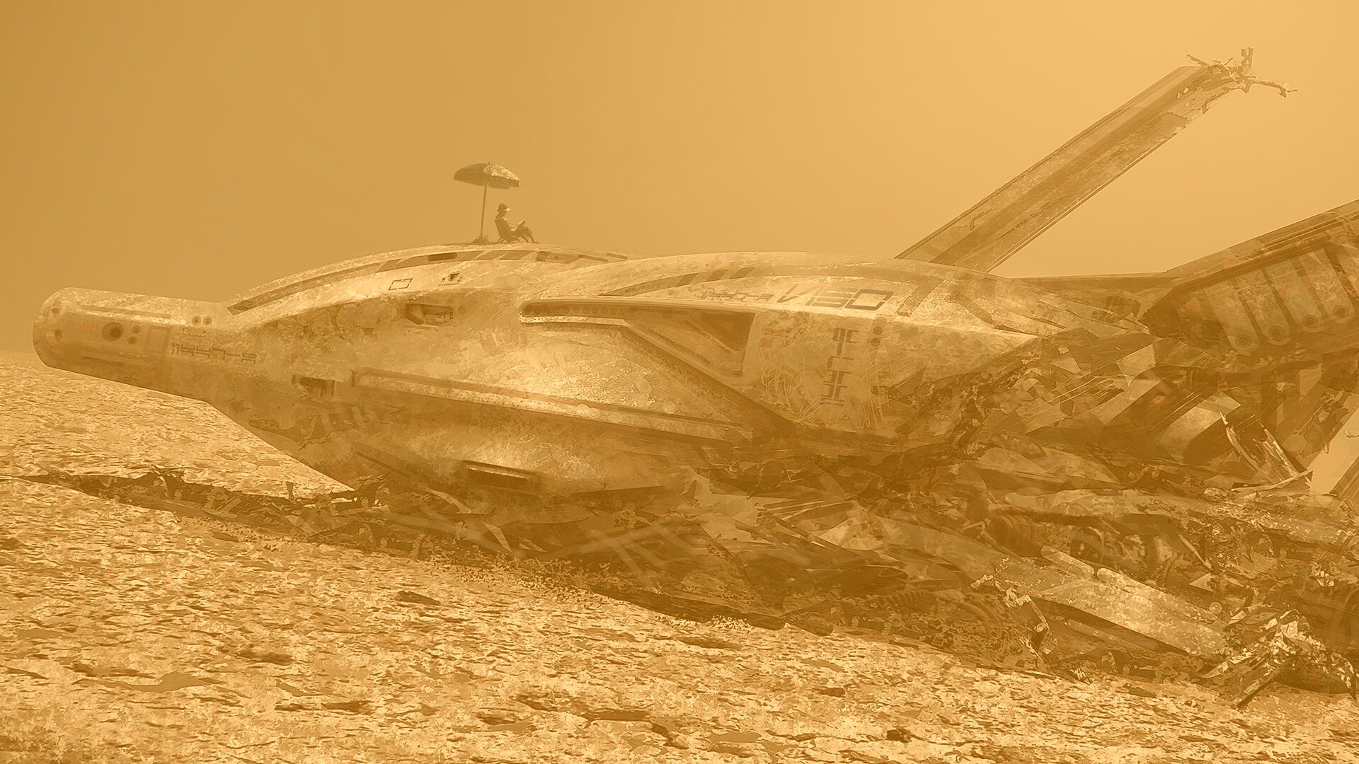 Останки корабля обои