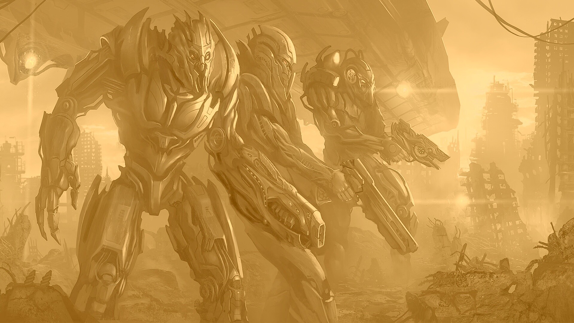 Нападение на землю обои