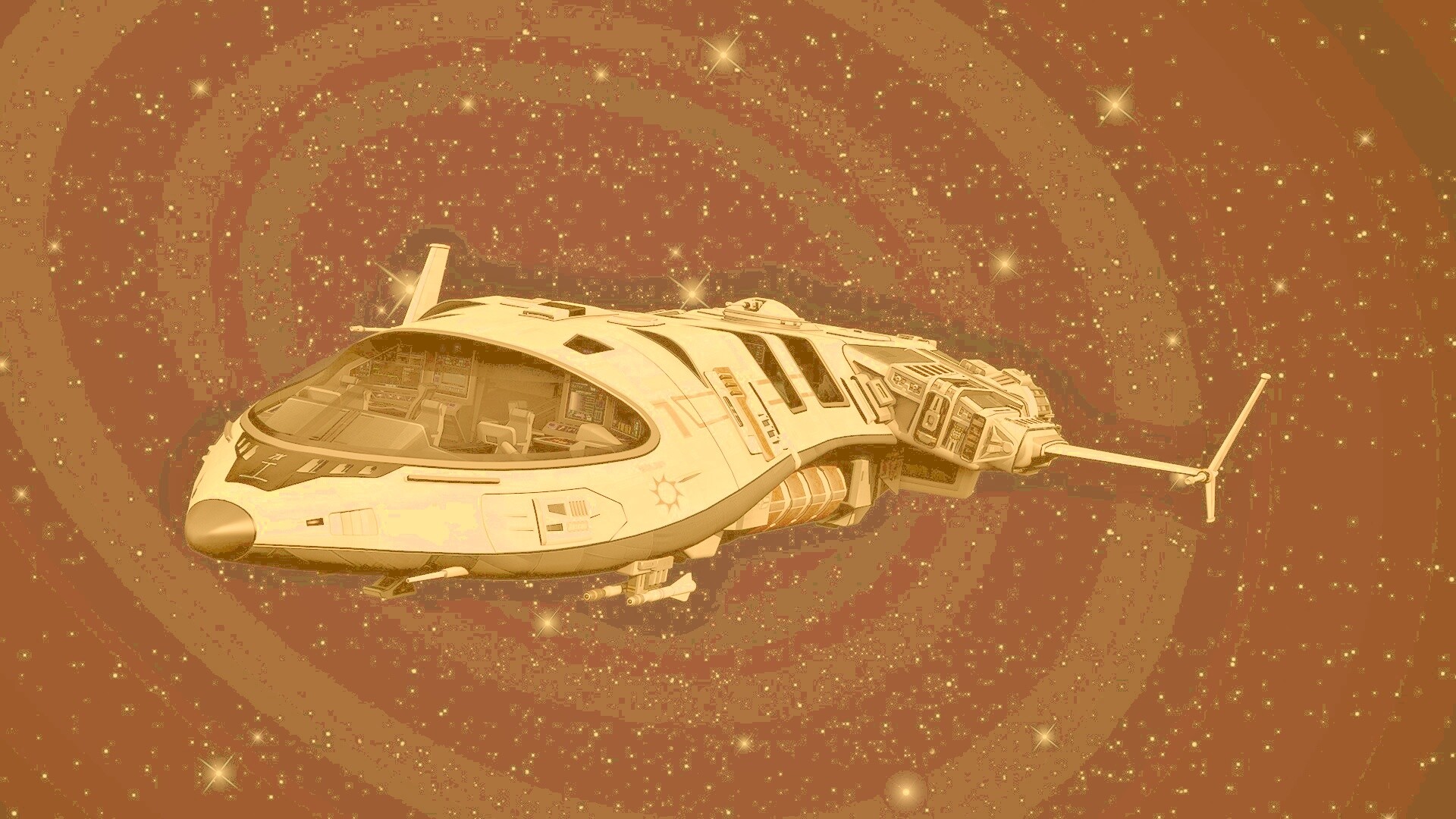 Космический корабль обои