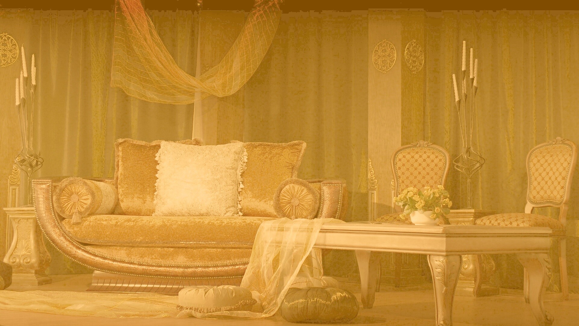 Комната в старом стиле обои