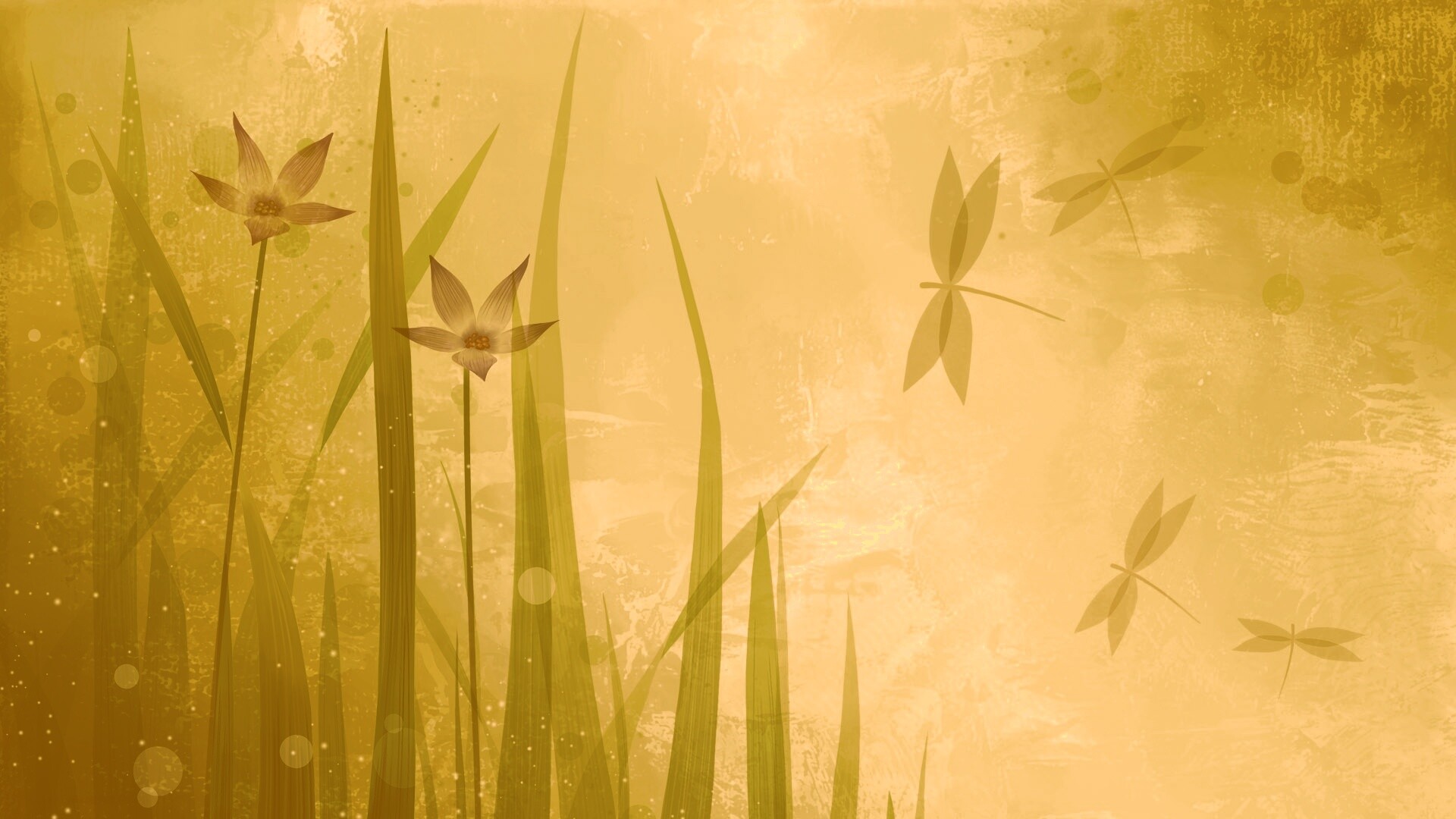 Векторные цветы обои