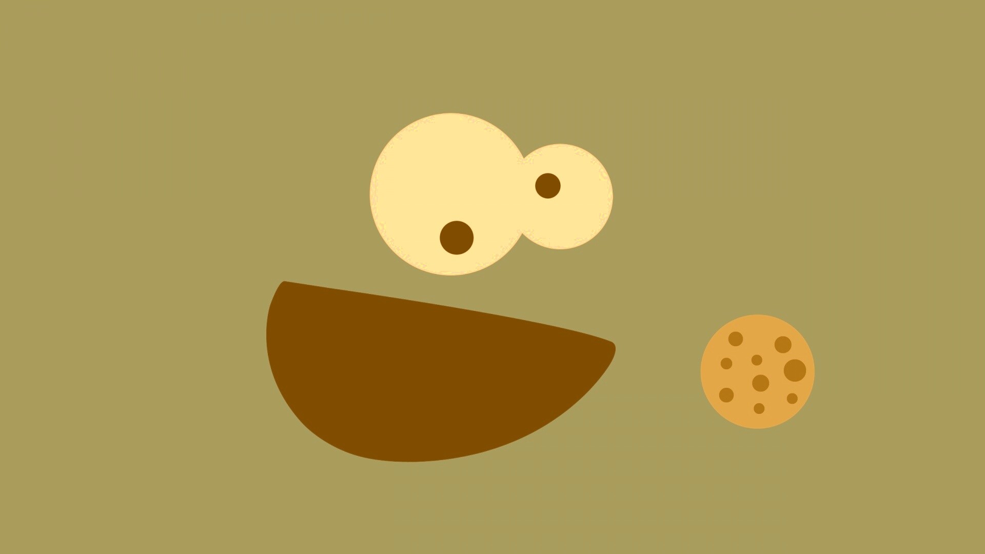 Коржик aka Cookie Monster обои