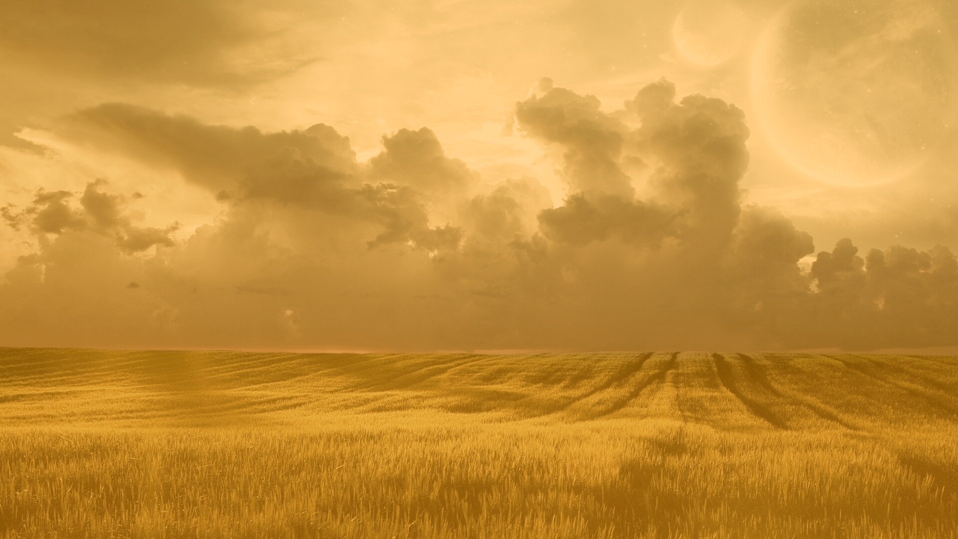 Две планеты обои