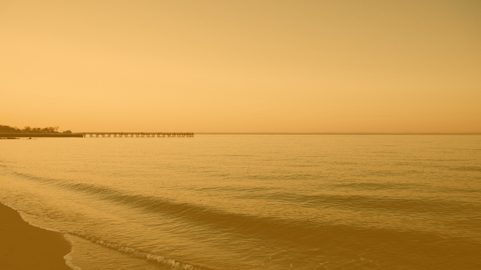 Причал обои