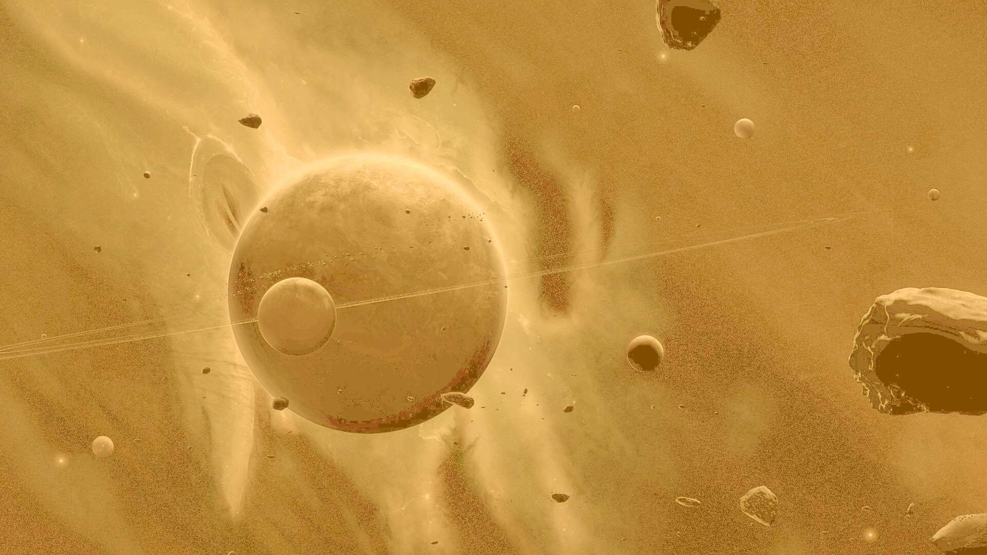 Неизвестная планета обои