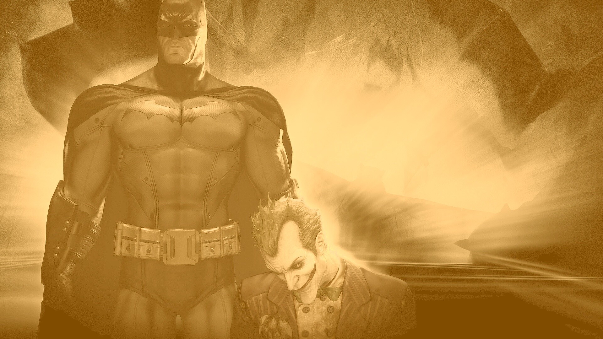 Бэтман и Джокер обои