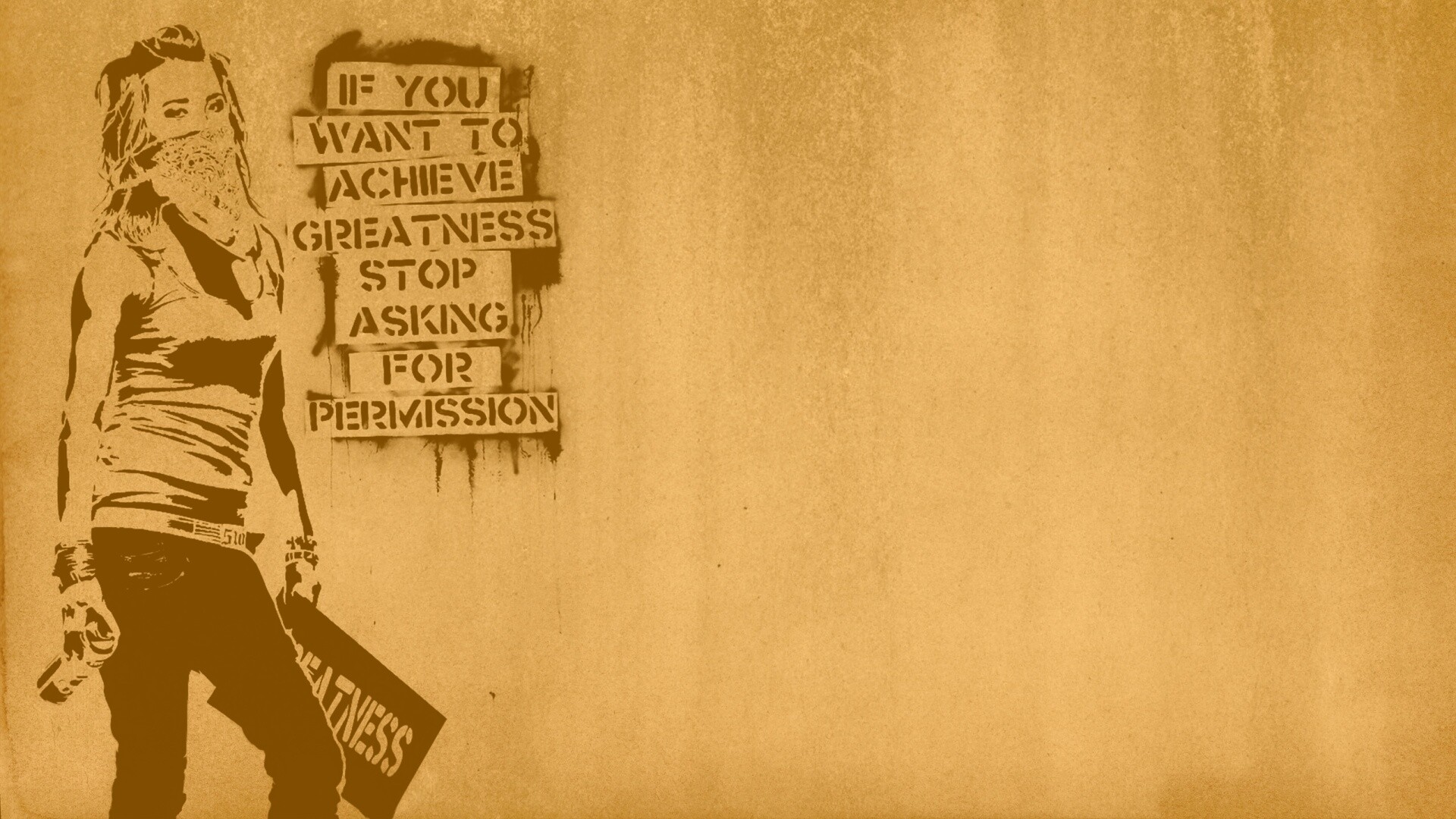 Девушка с баллончиком обои