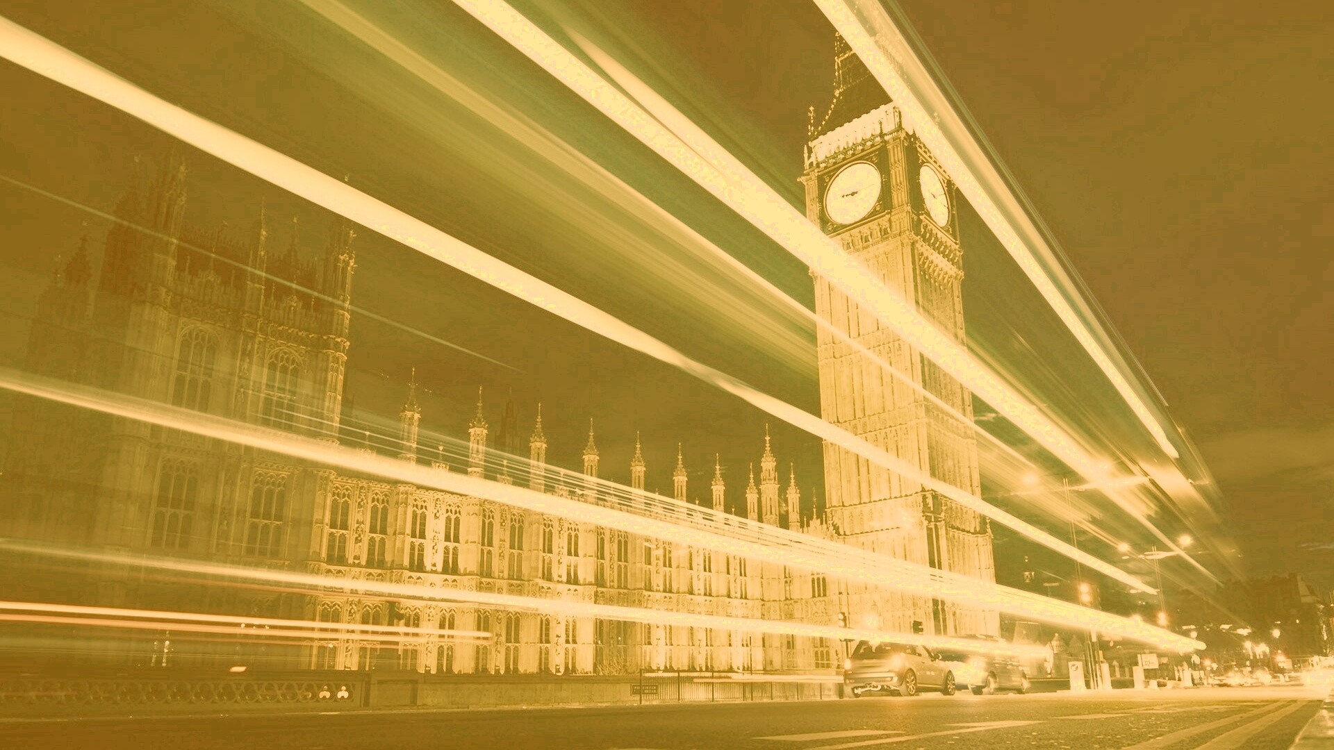 Лондон на скорости обои