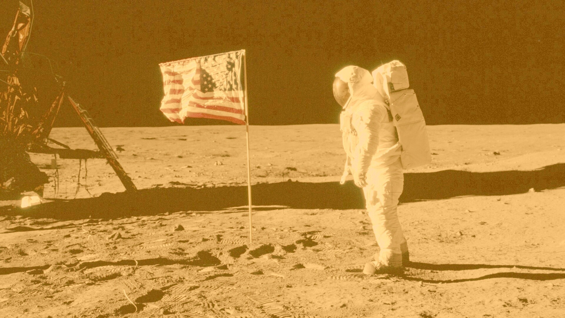 Высадка американцев на Луну обои