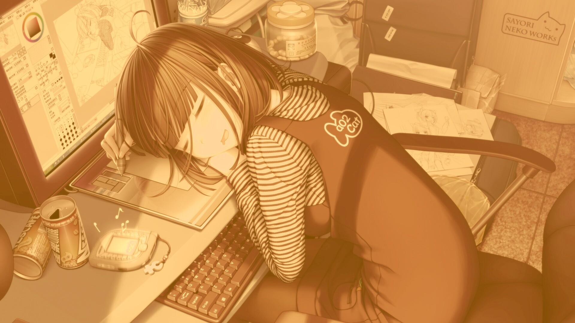 Нарисовать самого себя обои