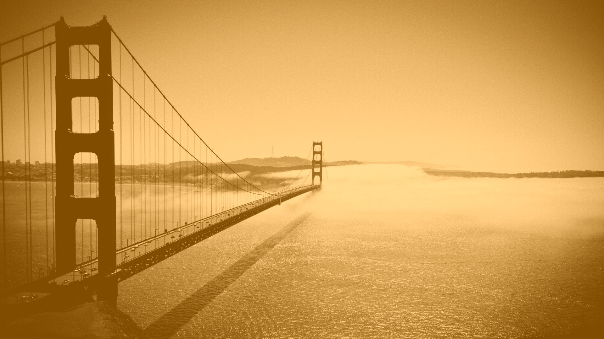 Мост Золотые Ворота обои