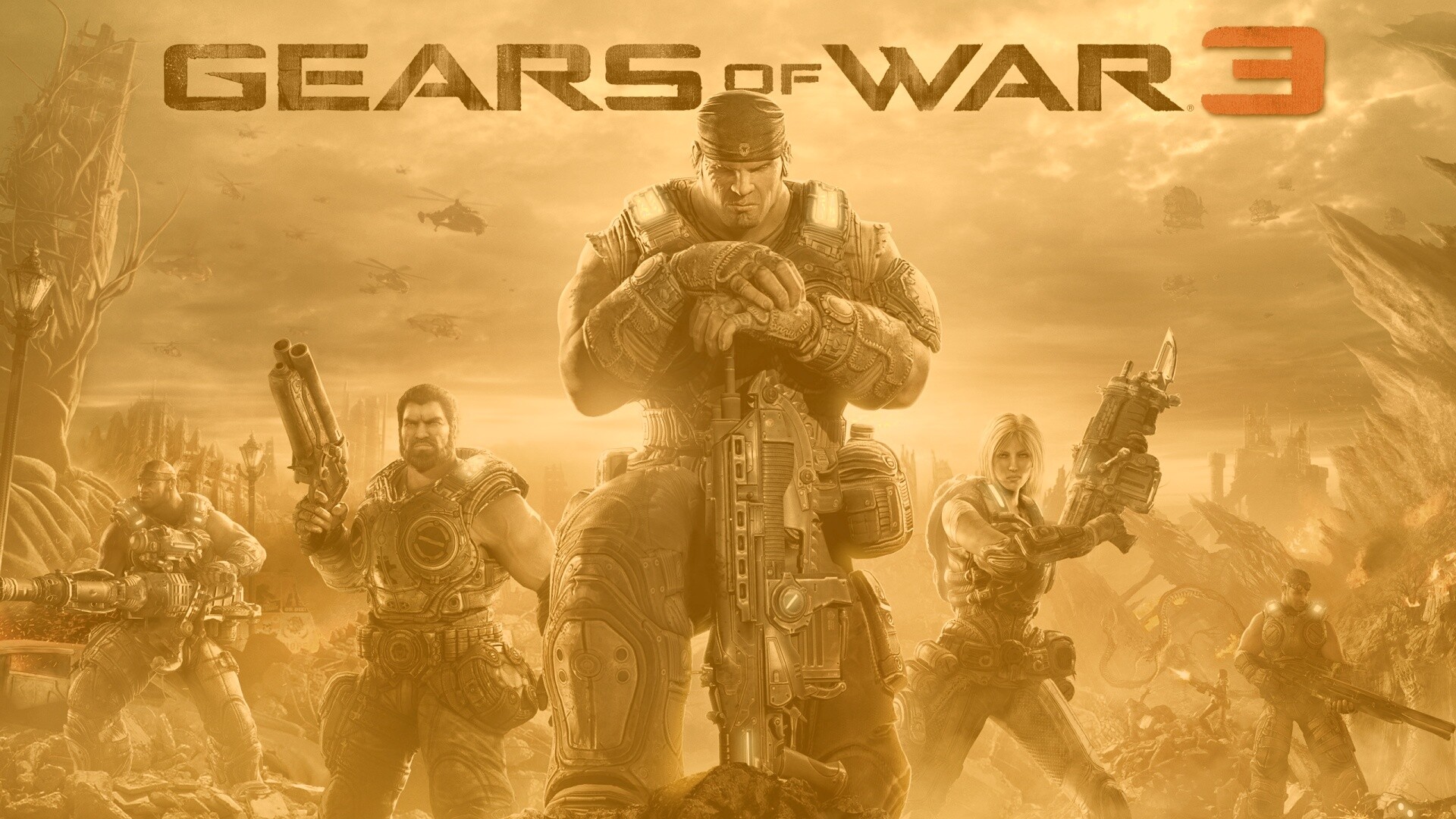 Gears of War 3 обои