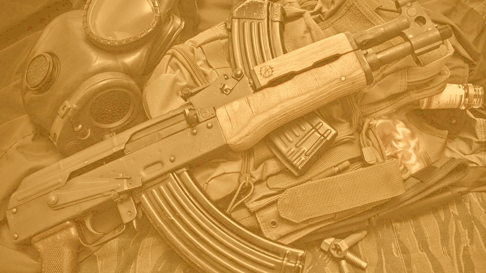 Автомат АК-47 обои