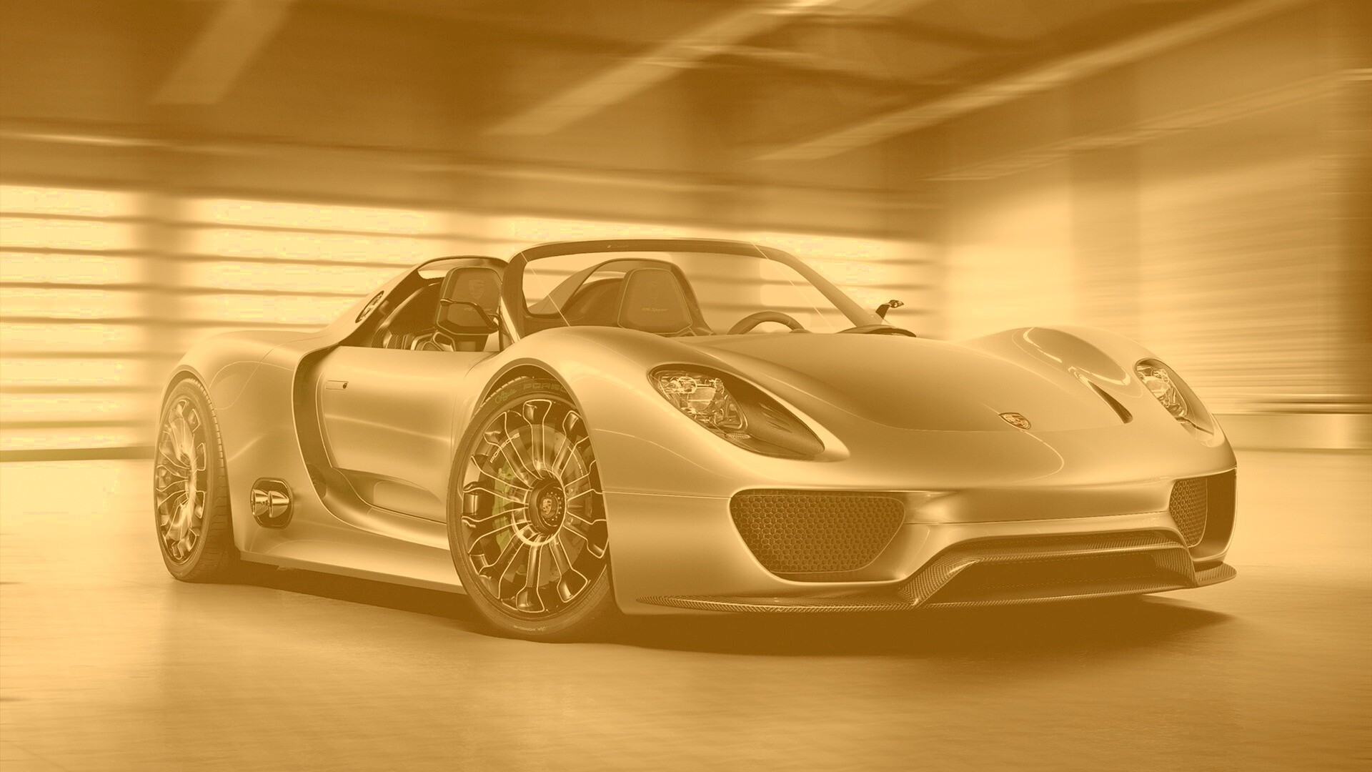 Porache 918 Spider обои
