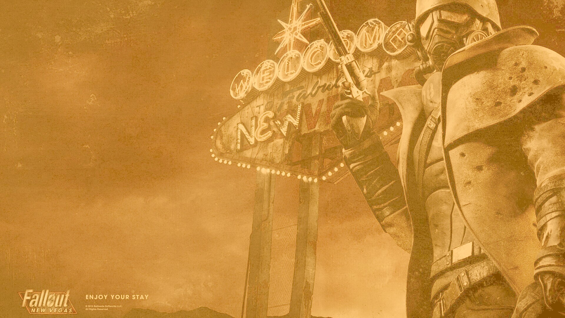 Fallout New Vegas обои