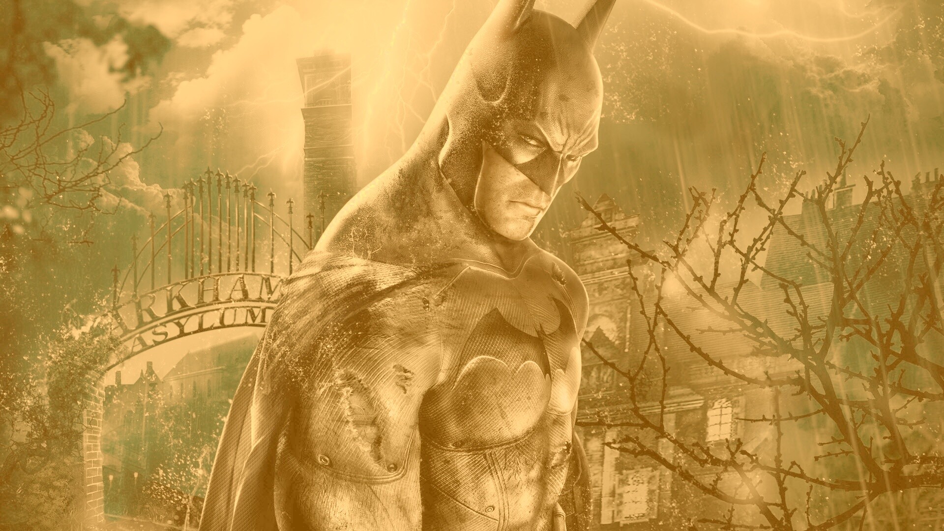 Batman Arkham Asylum обои
