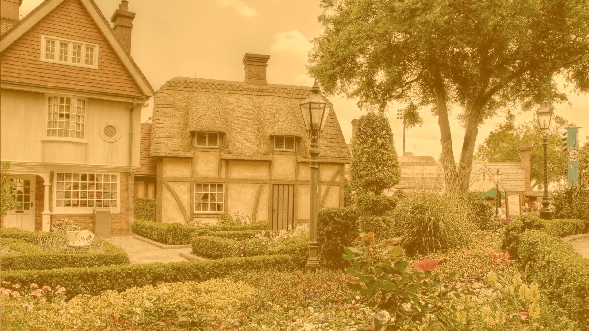 Провинциальный городок обои