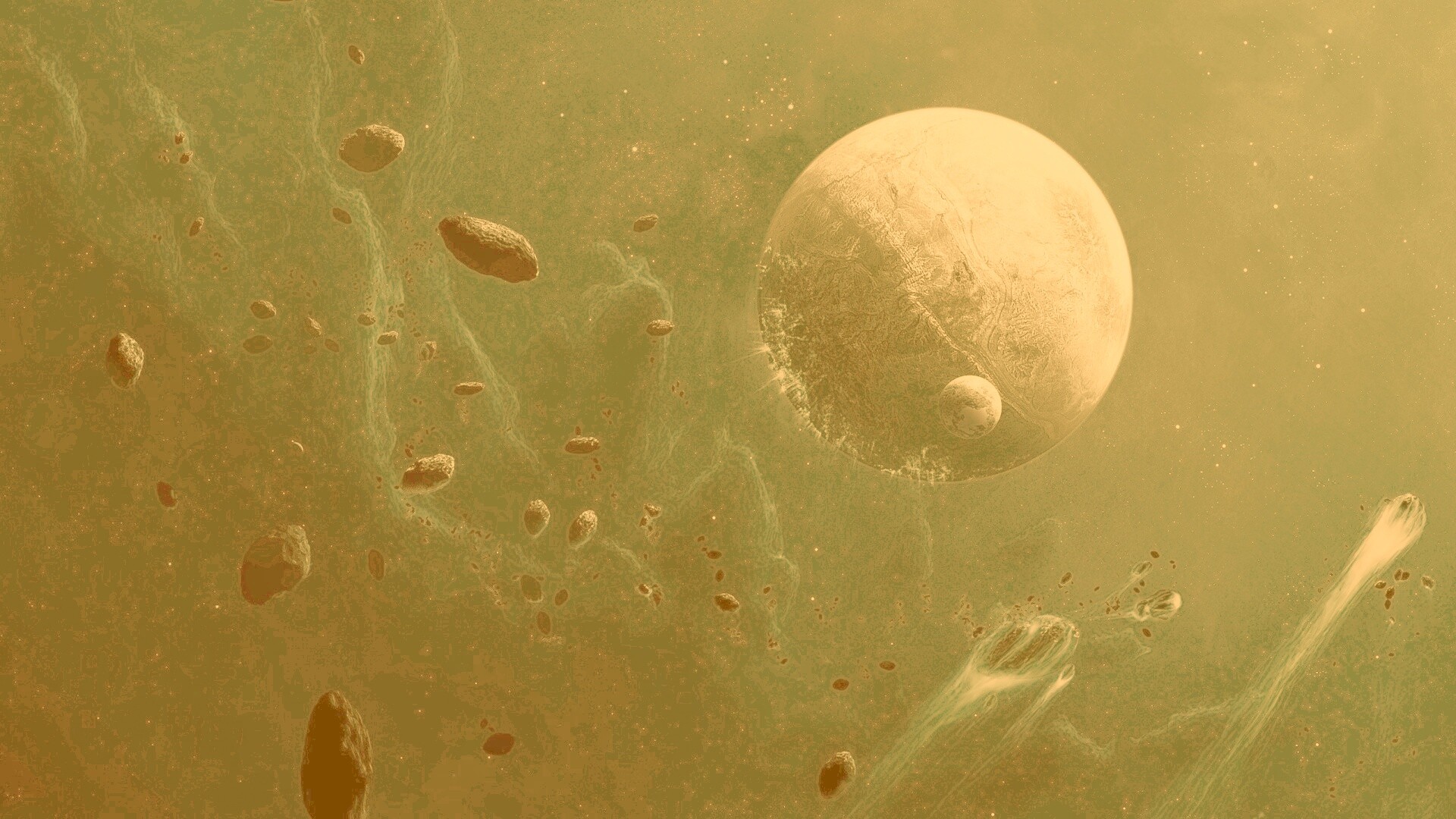 Глубины необъятного космоса обои