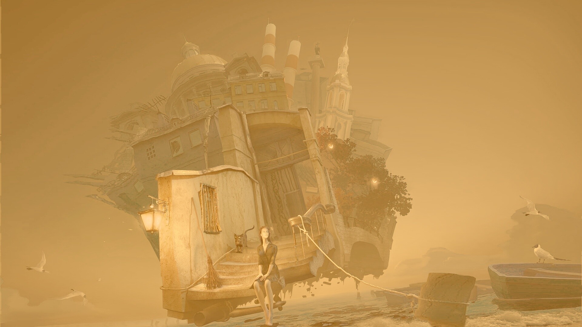 Мрачный Питер обои