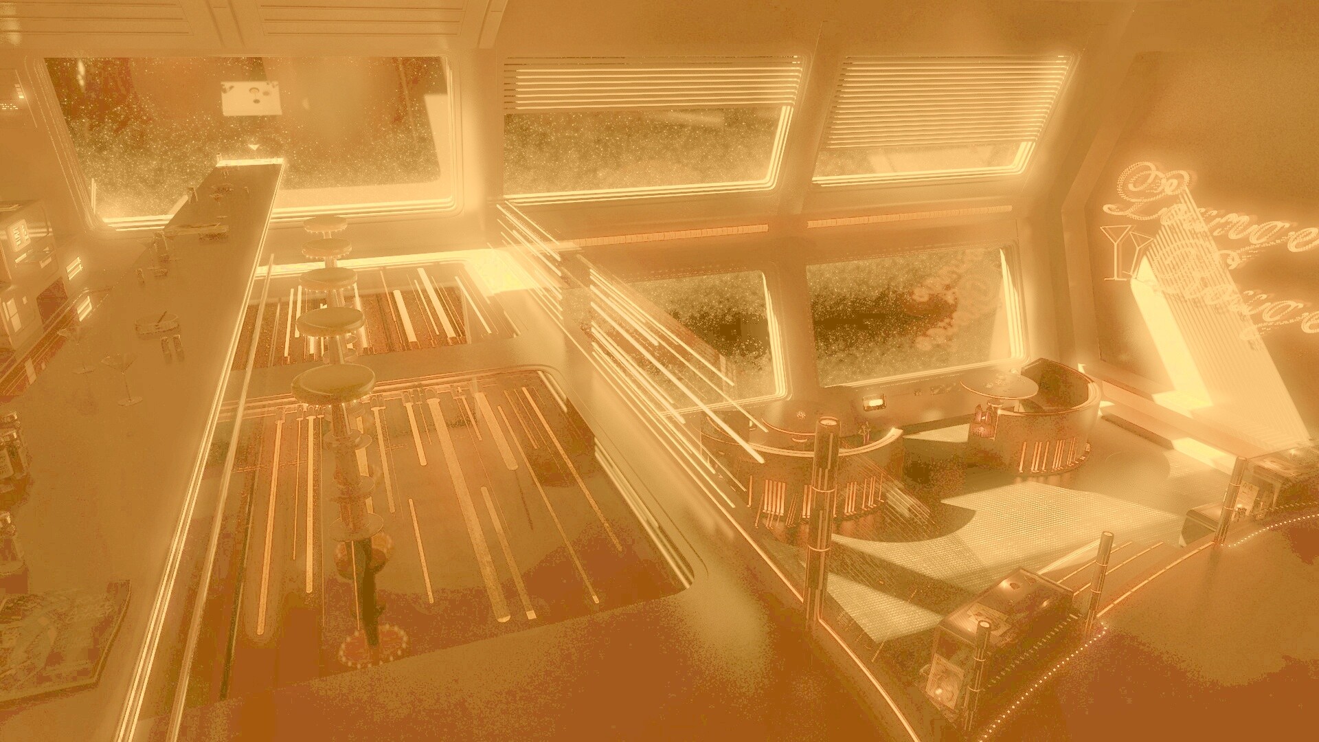 Космический бар обои