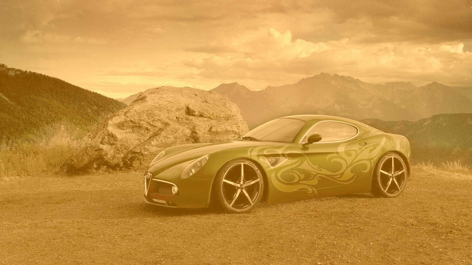 Альфа-ромео обои