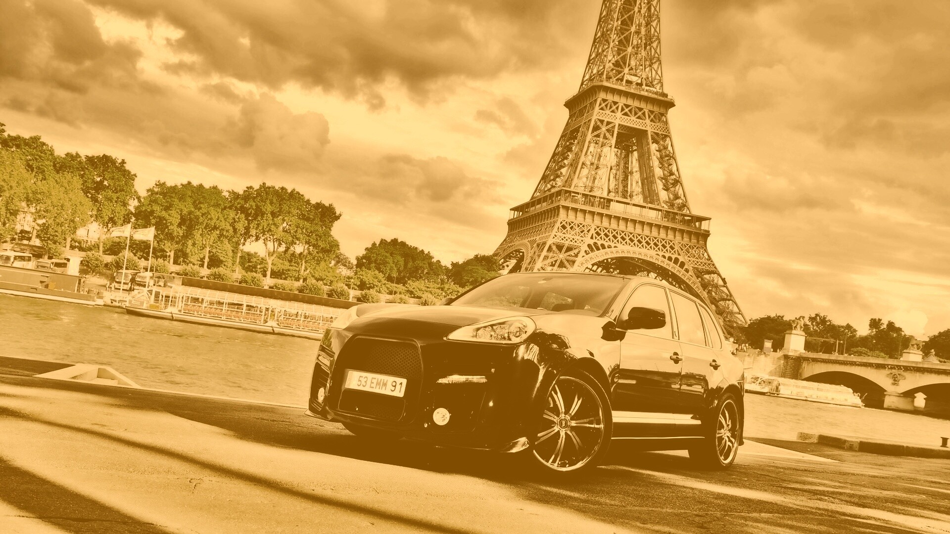 Кроссовер Porsche обои