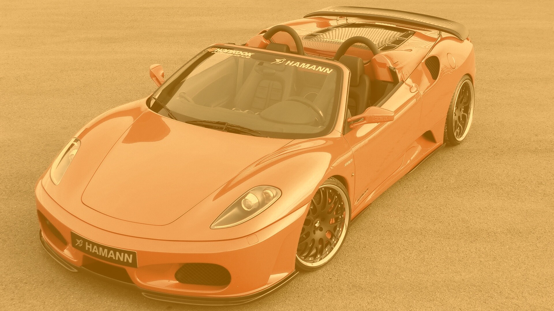 Ferrari  с тюнингом от Hamann обои