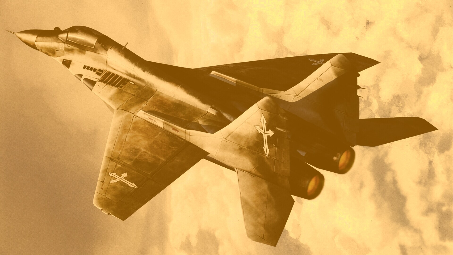 Истребитель Миг обои