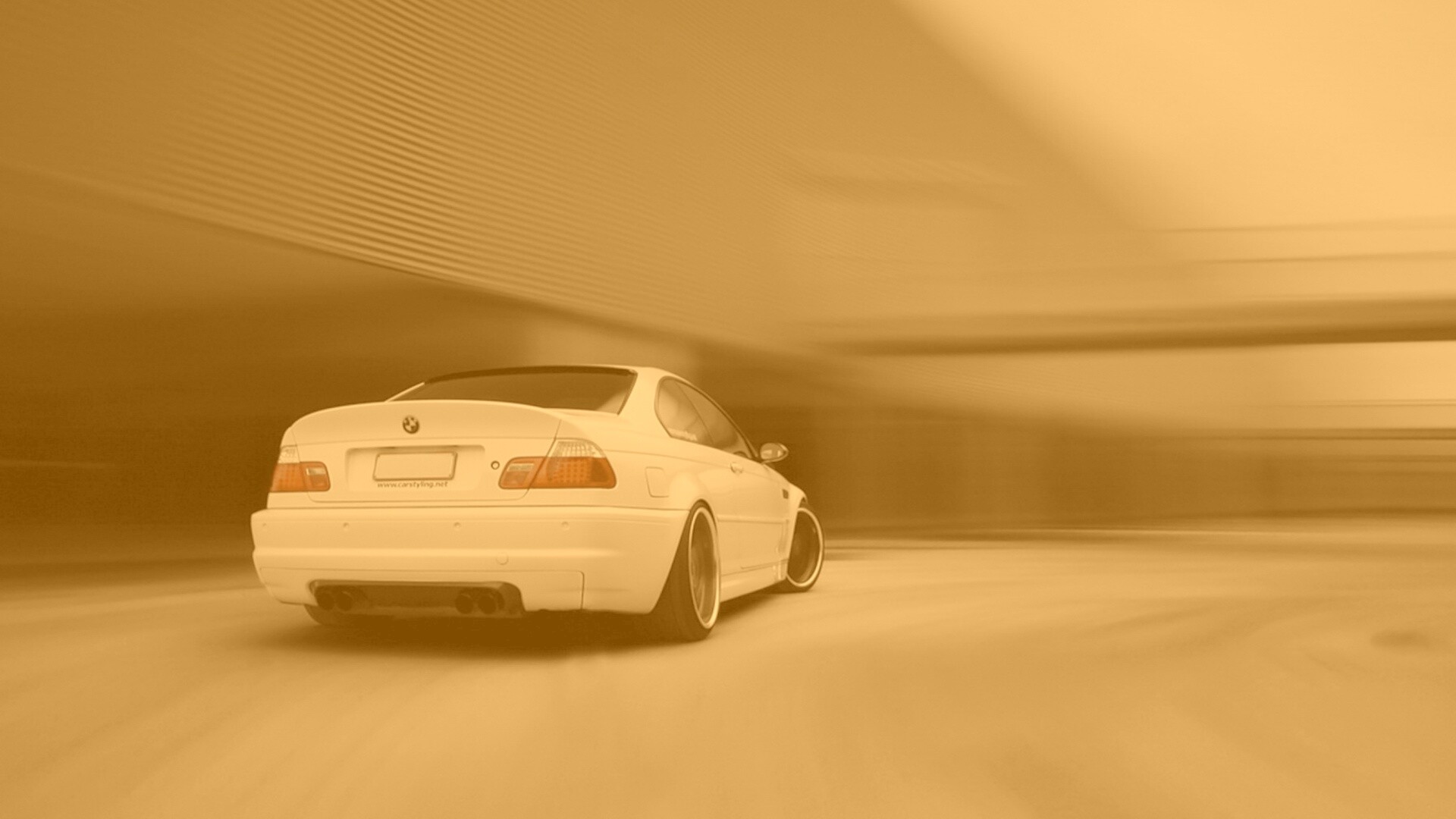 Белый БМВ обои