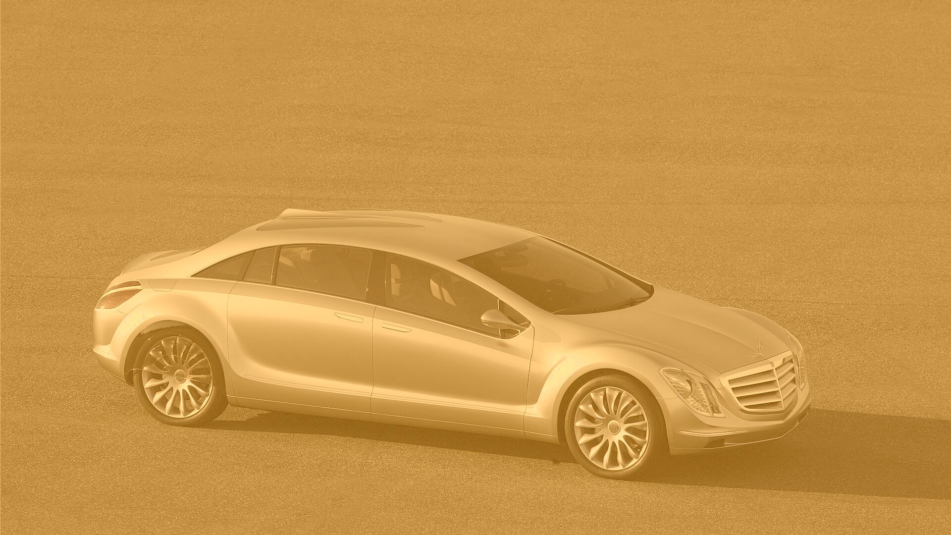 Концептуальный мерседес обои