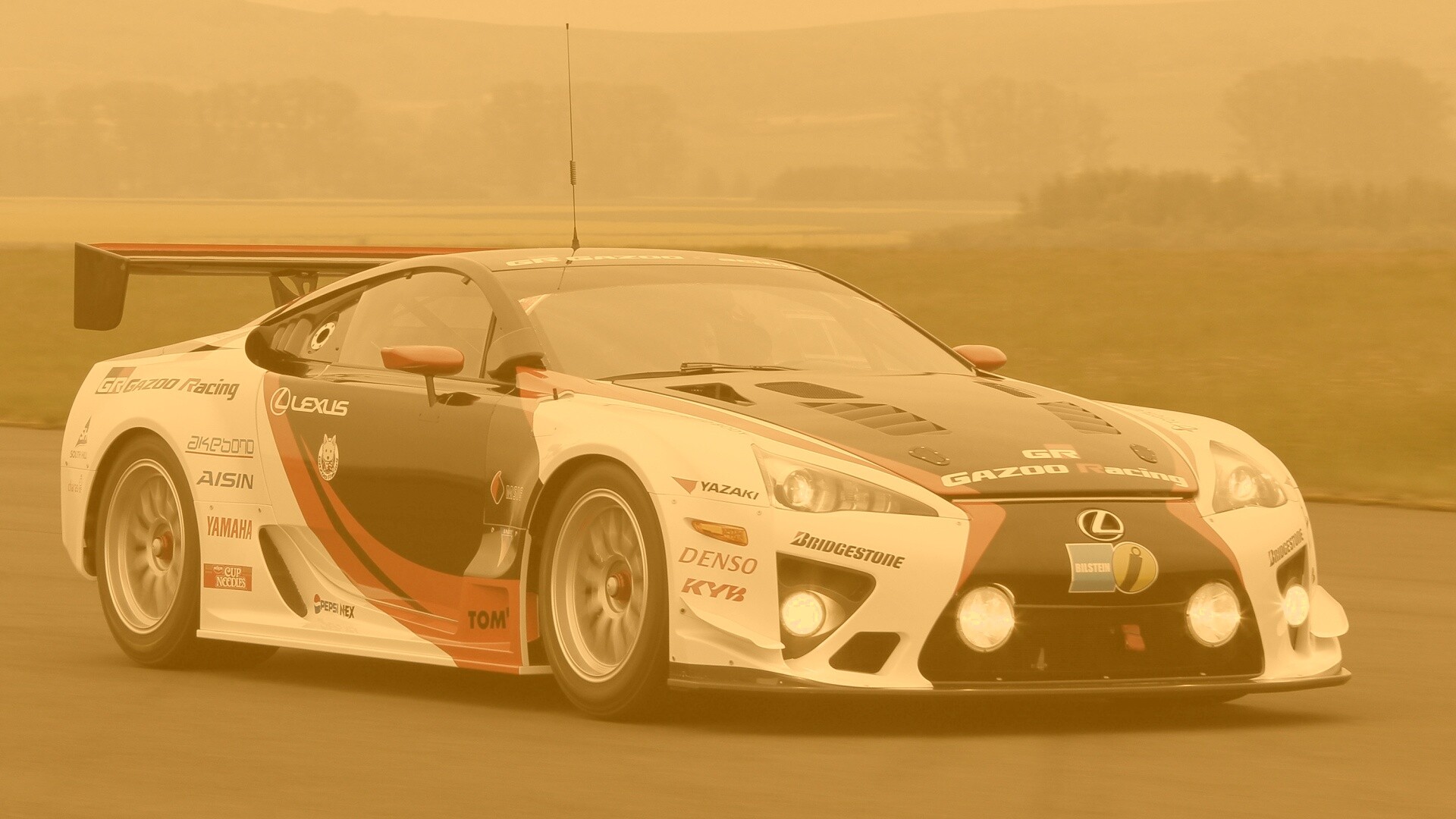 Гоночный Лексус обои
