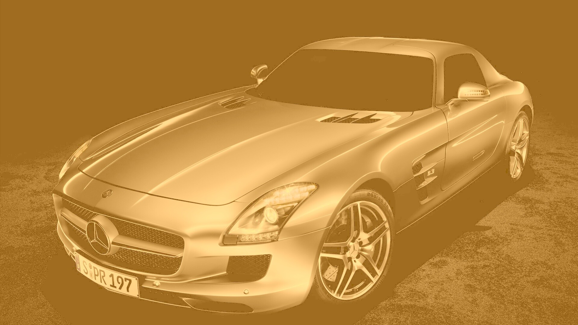 Mercedes SLS обои