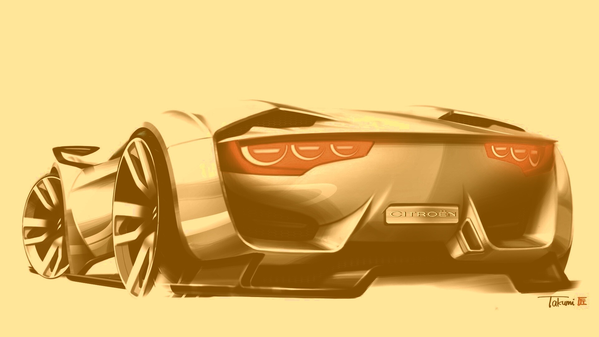 Концепт Ситроен обои