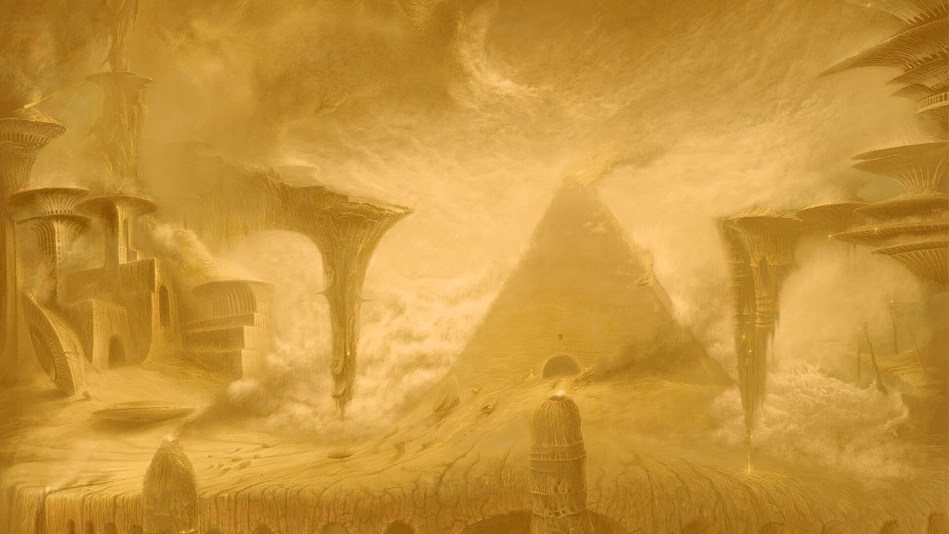 Мир древних обои