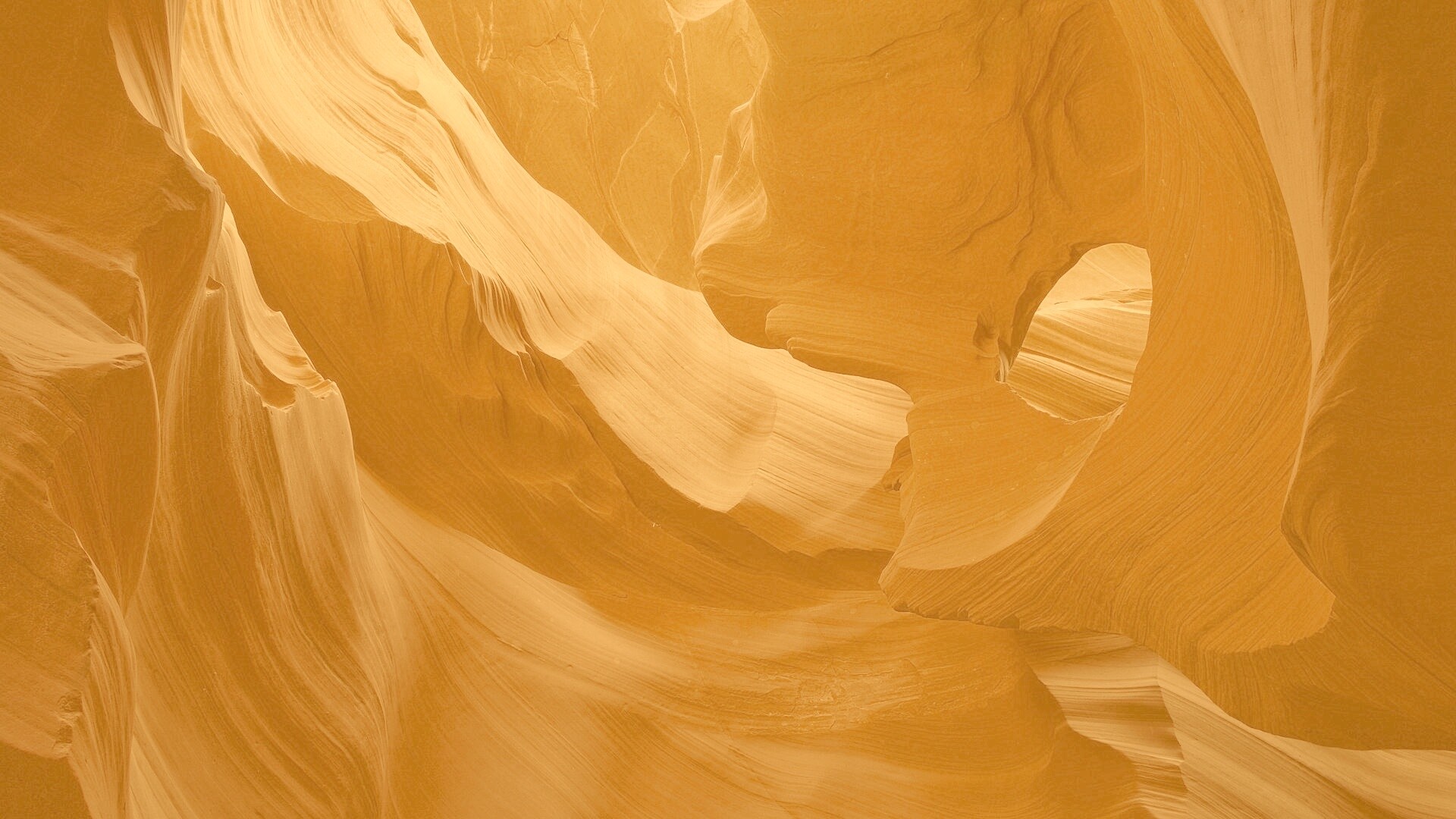 Оранжевая пещера обои