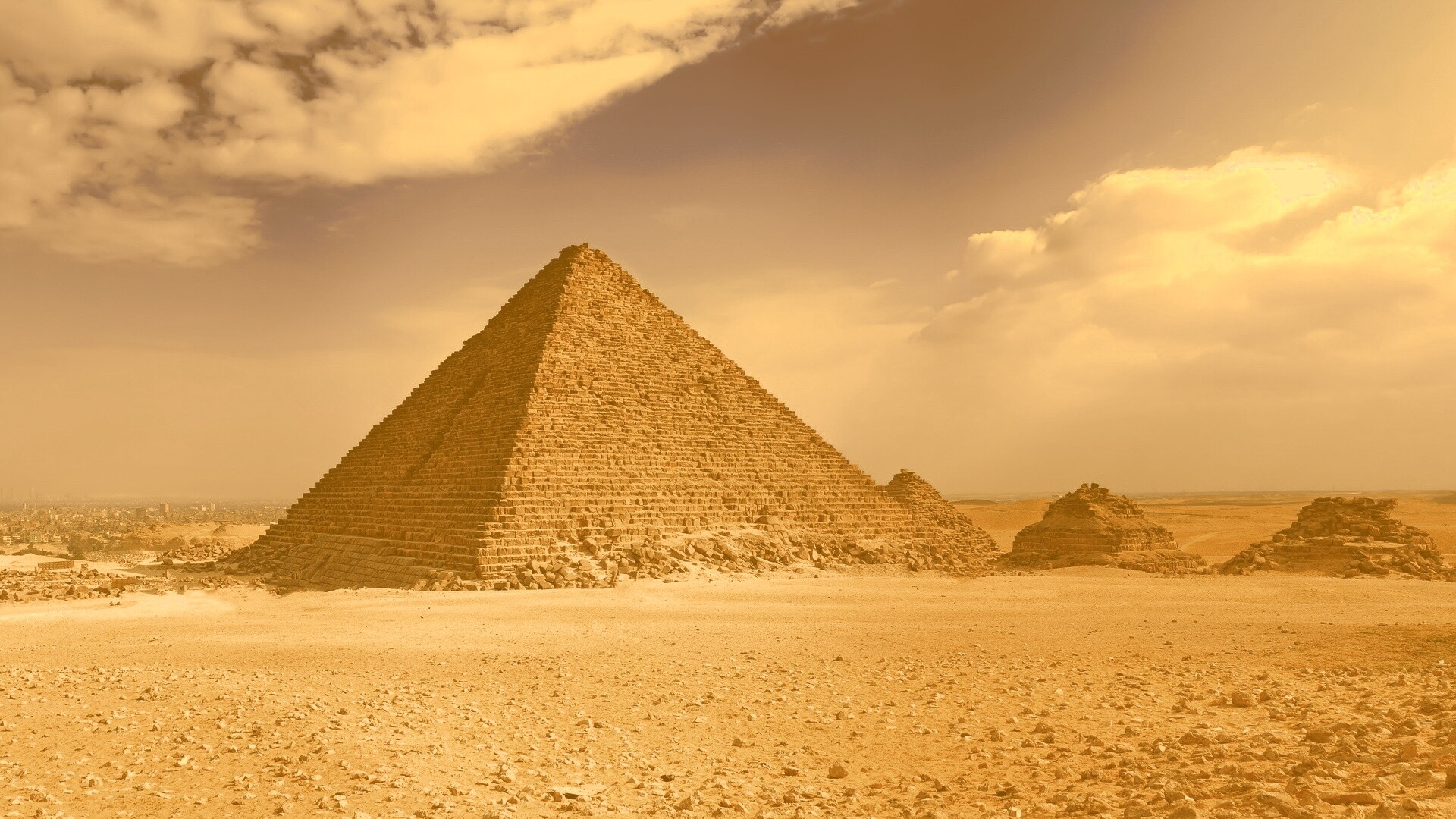 Пирамиды в Египте обои