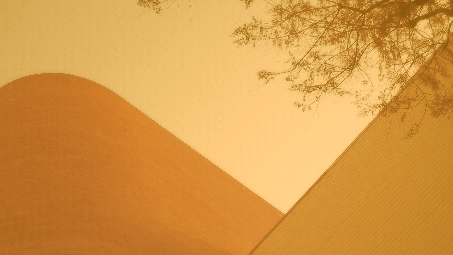 Закругленная стена обои