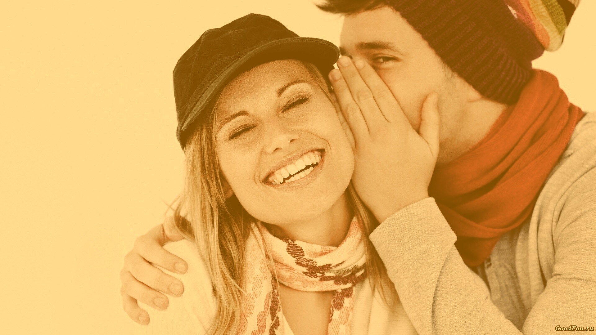 Шутка на ушко обои