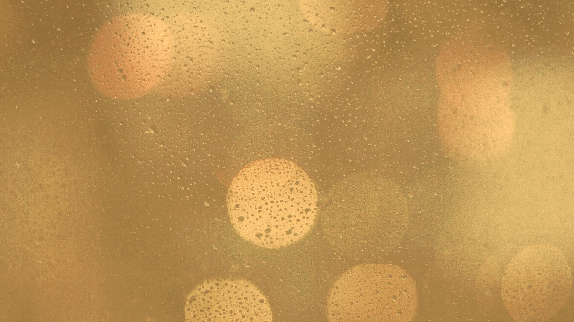 Блики за мокрым стеклом обои