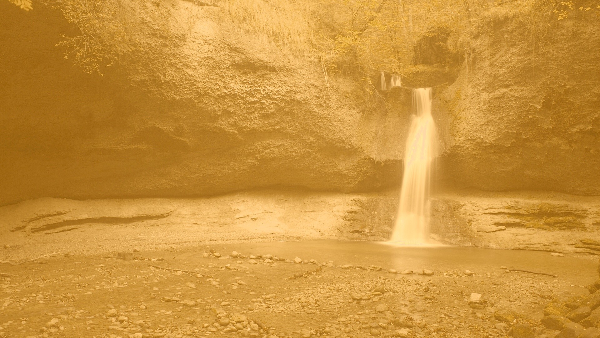 Водопад в Швейцарии обои