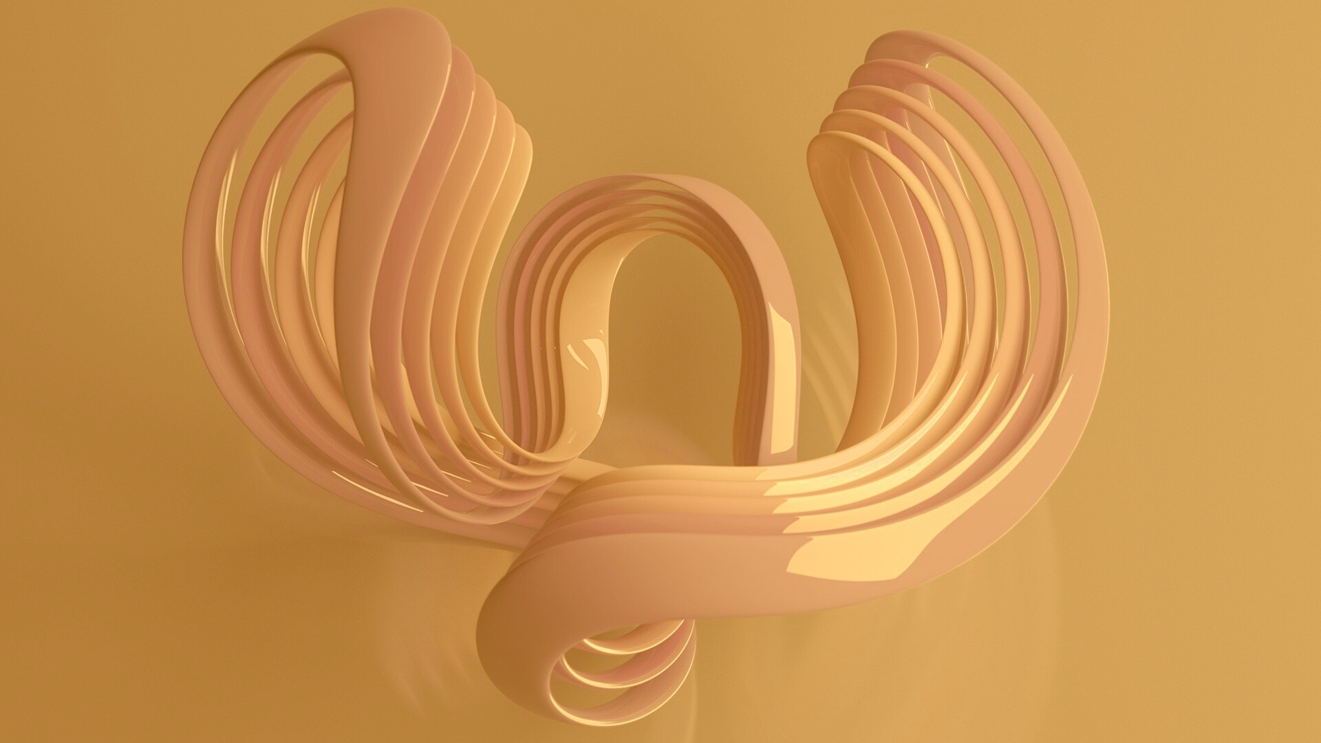 Фиолетовые изгибы обои