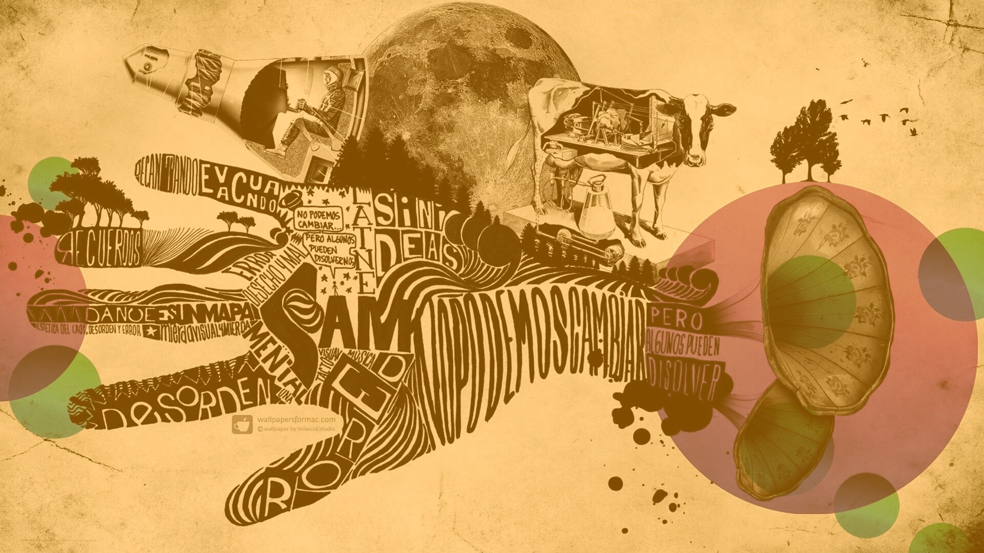 Абстрактные обои для Apple обои